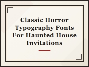 Cursed Letters for Haunting Invitations