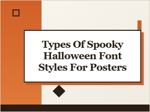 A Guide to Spooky Poster Font Styles